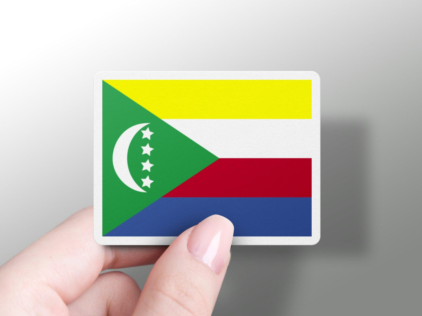 Wholesale Comoros Flag Sticker