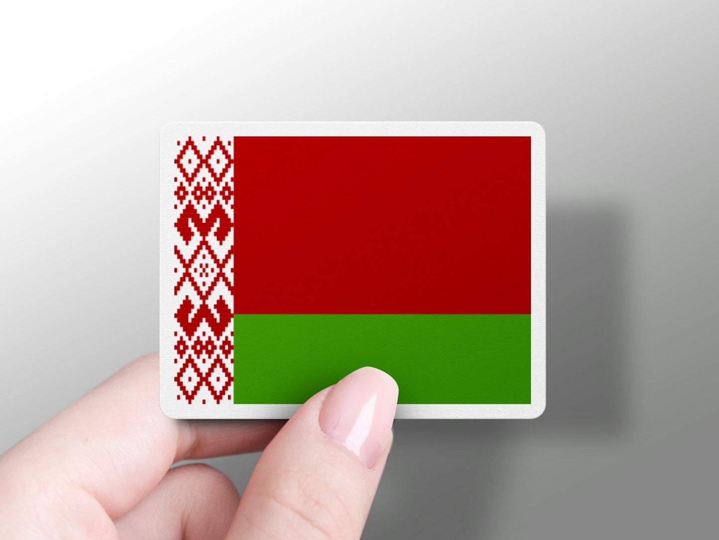 Wholesale Belarus Flag Sticker