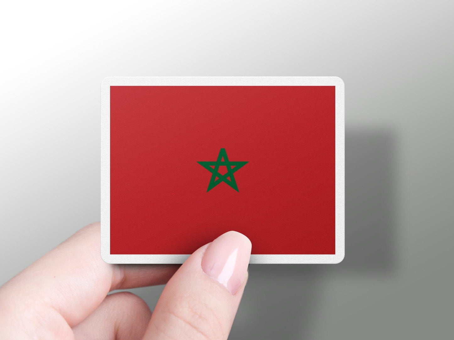 Wholesale Morocco Flag Sticker