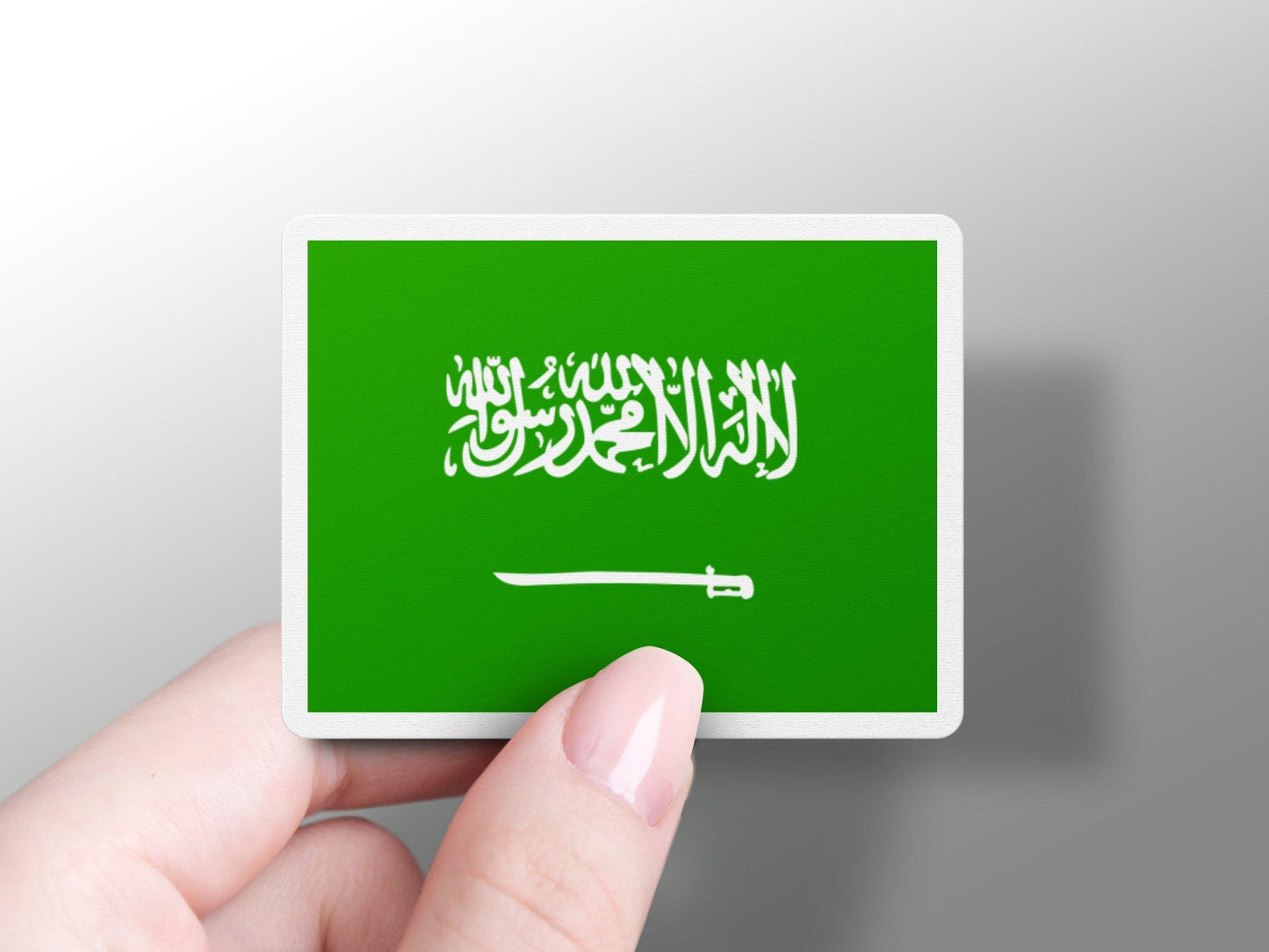 Wholesale Saudi Arabia Flag Sticker