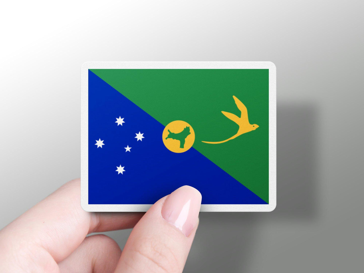 Wholesale Christmas Island Flag Sticker