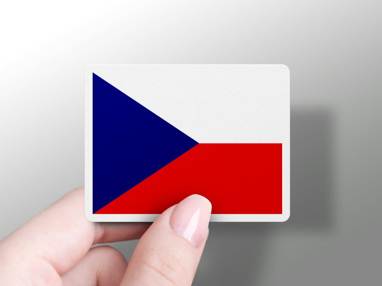 Wholesale Czech Republic Flag Sticker