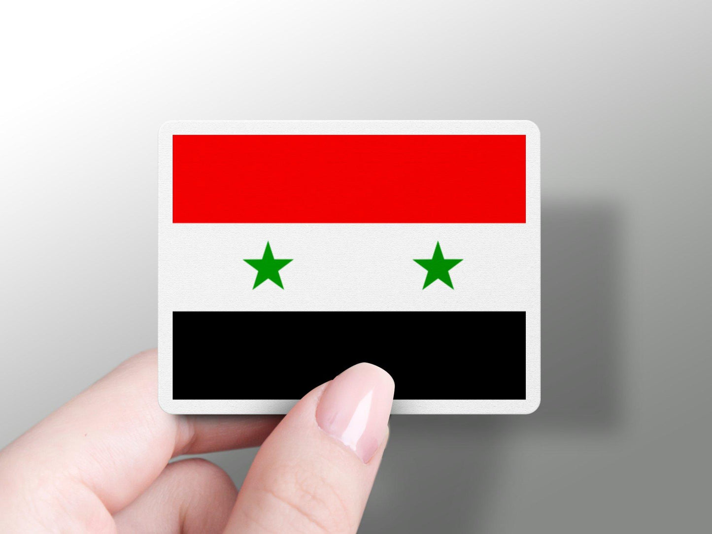 Wholesale Syria Flag Sticker