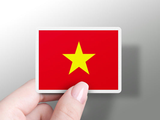 Wholesale Vietnam Flag Sticker