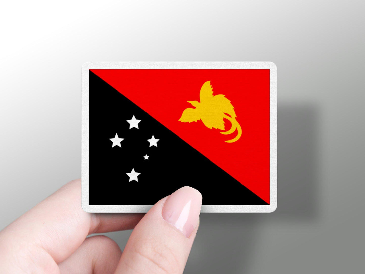 Wholesale Papua New Guinea Flag Sticker
