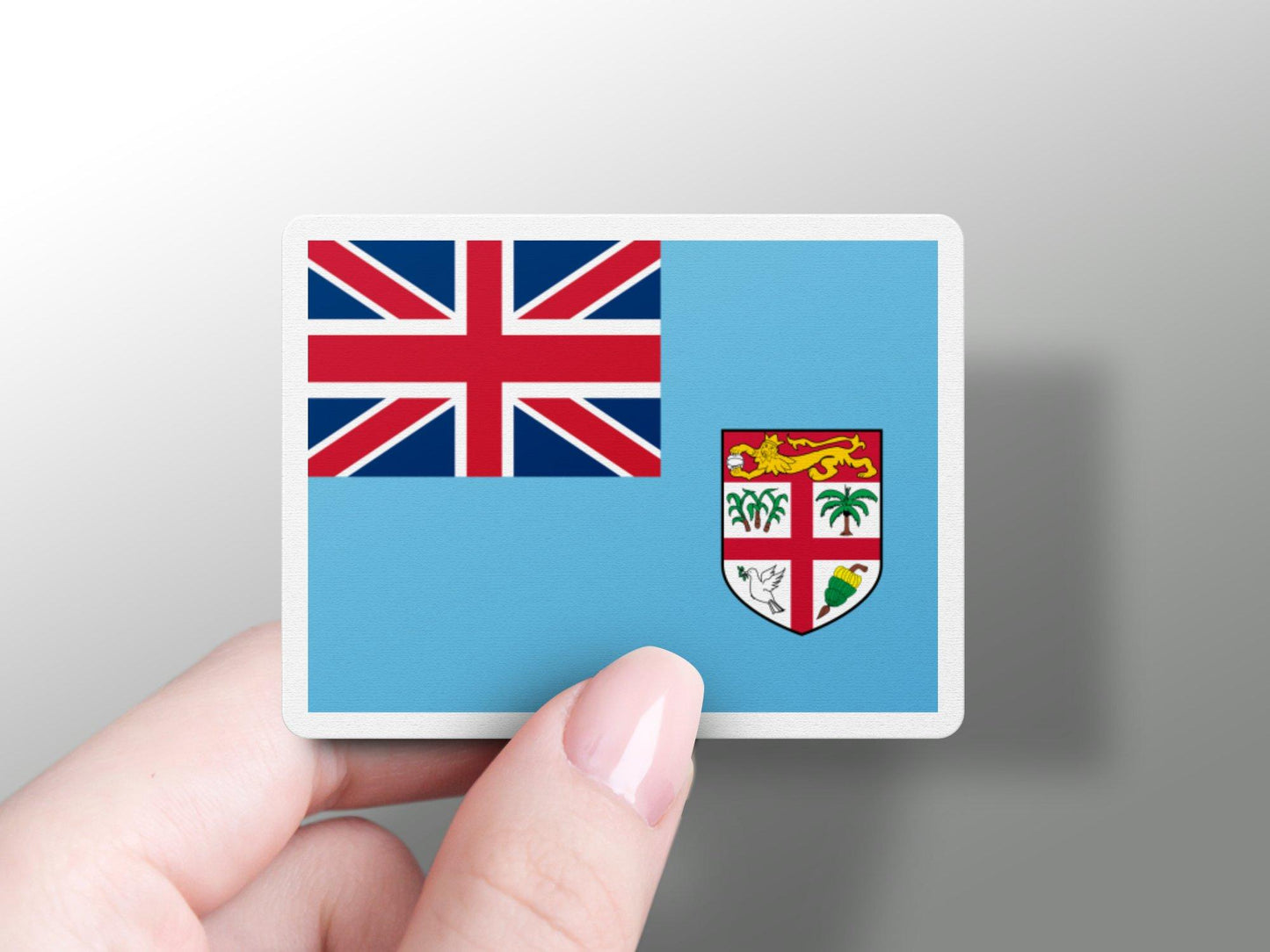 Wholesale Fiji Flag Sticker