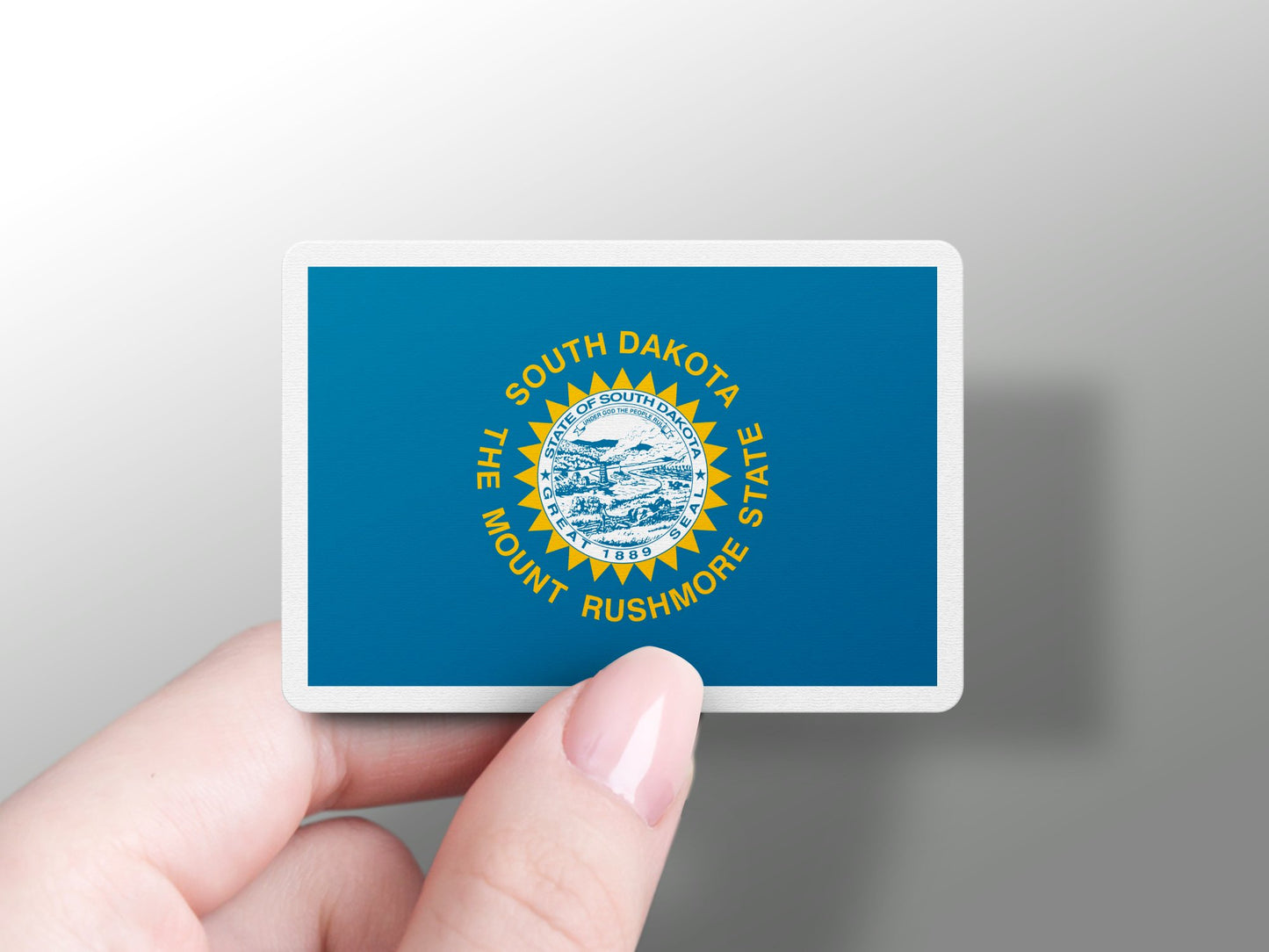Wholesale South Dakota Flag Sticker