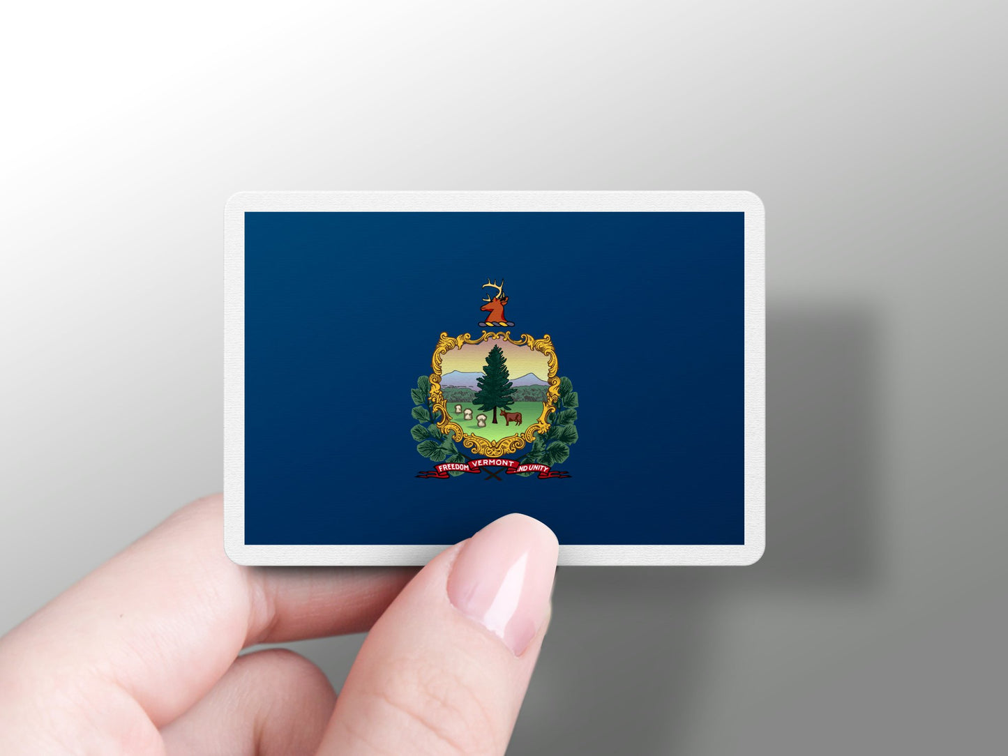 Wholesale Vermont Flag Sticker