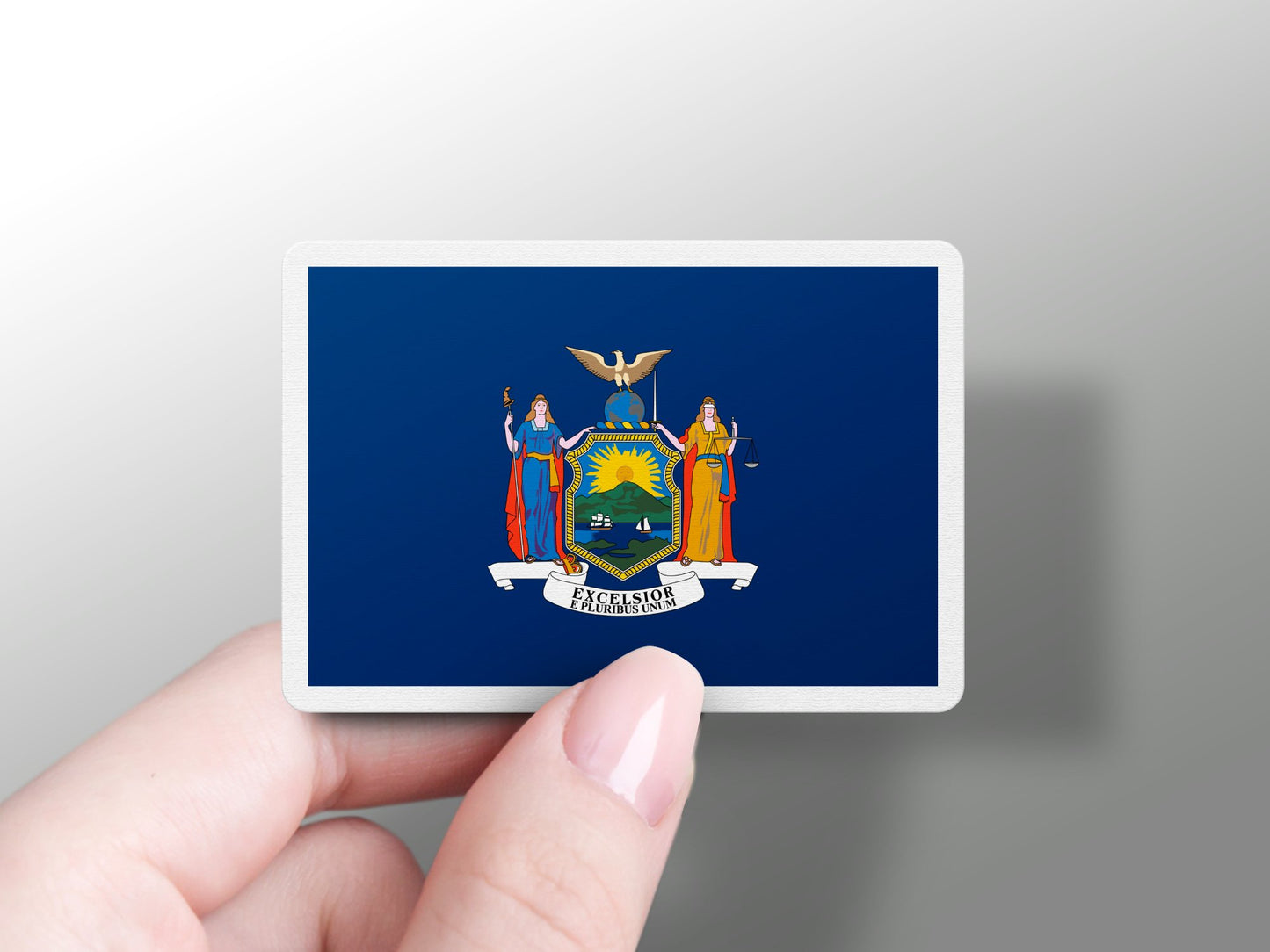 Wholesale New York State Flag Sticker