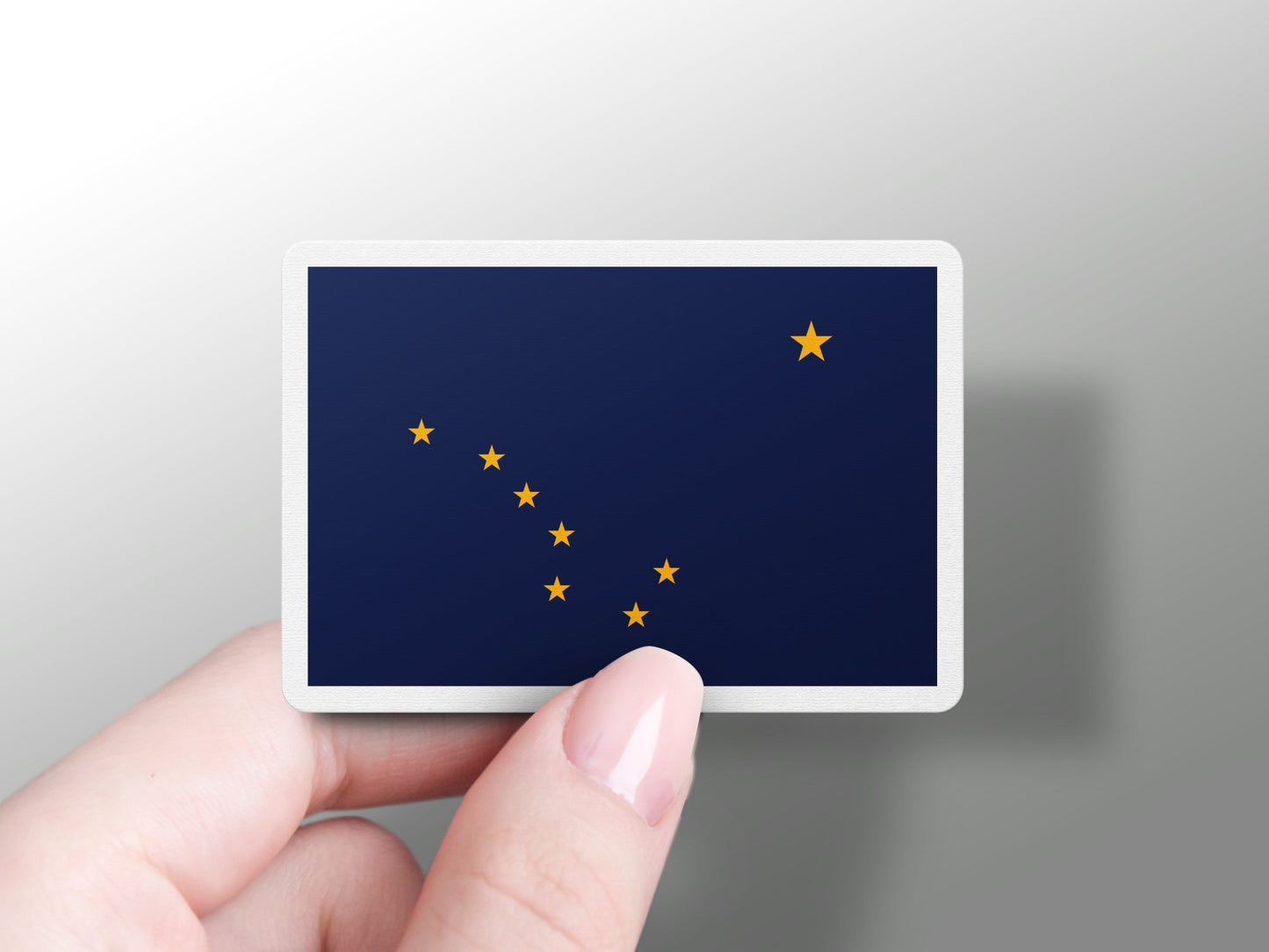 Wholesale Alaska State Flag Sticker