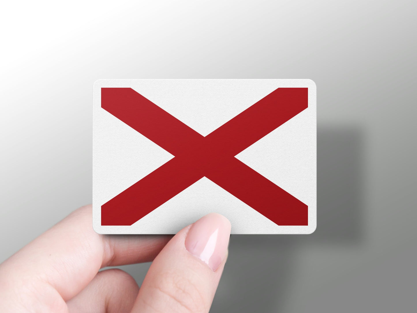 Wholesale Alabama State Flag Sticker