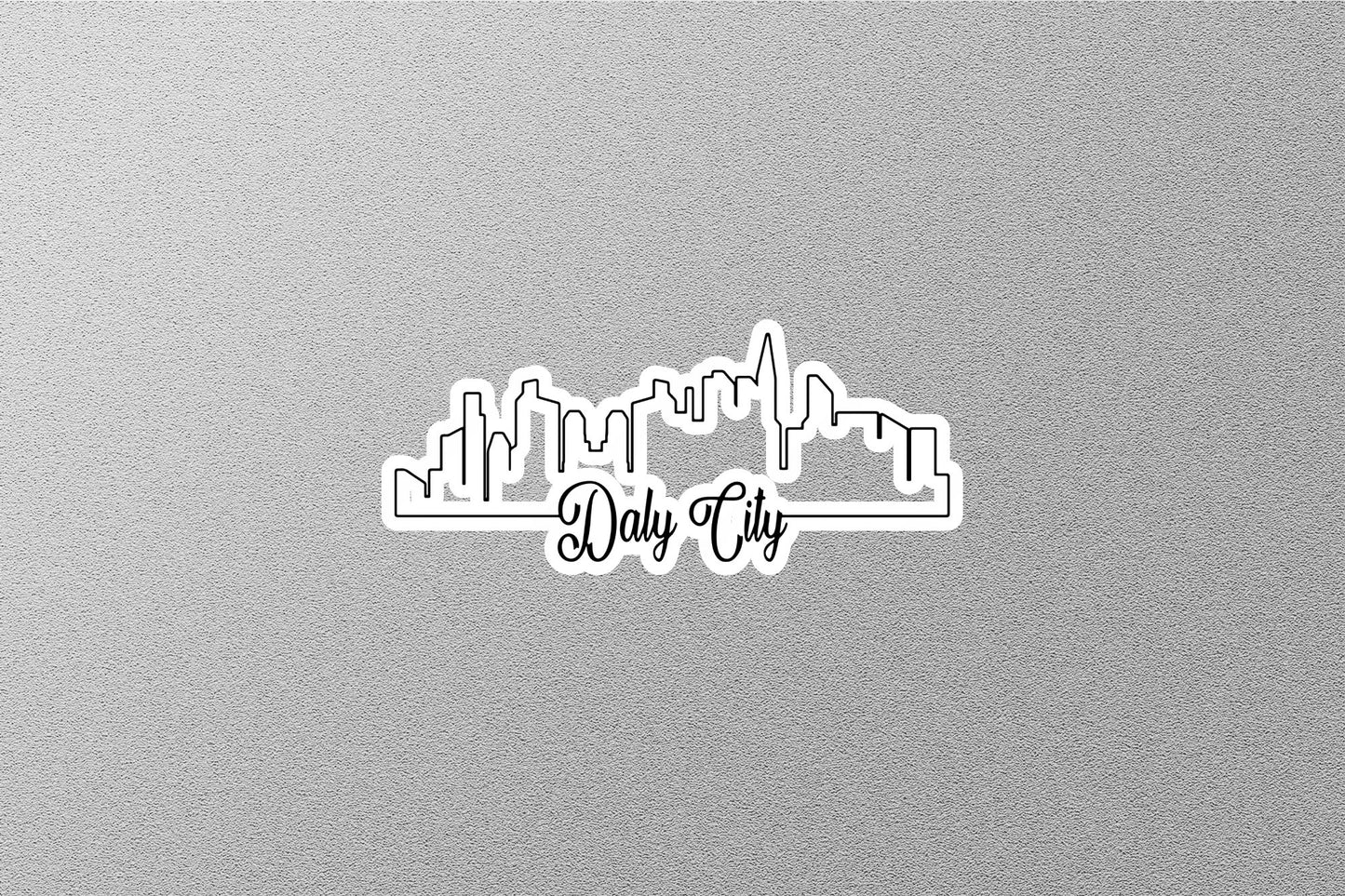Wholesale Daly City Skyline Sticker
