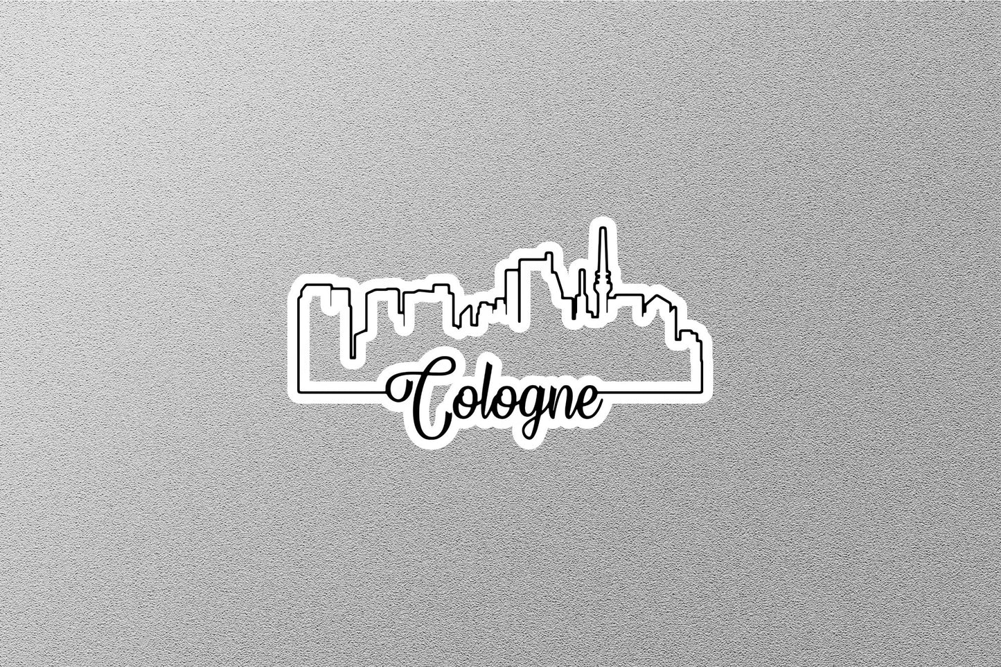 Wholesale Cologne Skyline Sticker