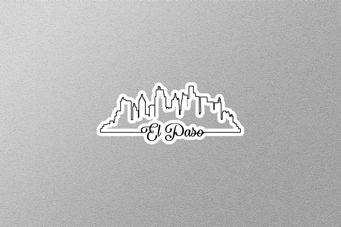 Wholesale El Paso Skyline Sticker