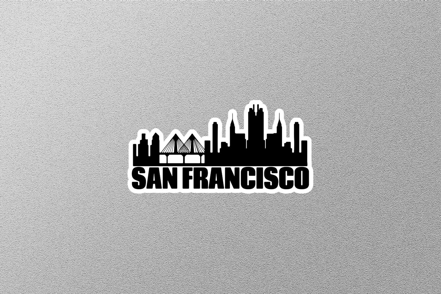Wholesale San Francisco Skyline Sticker