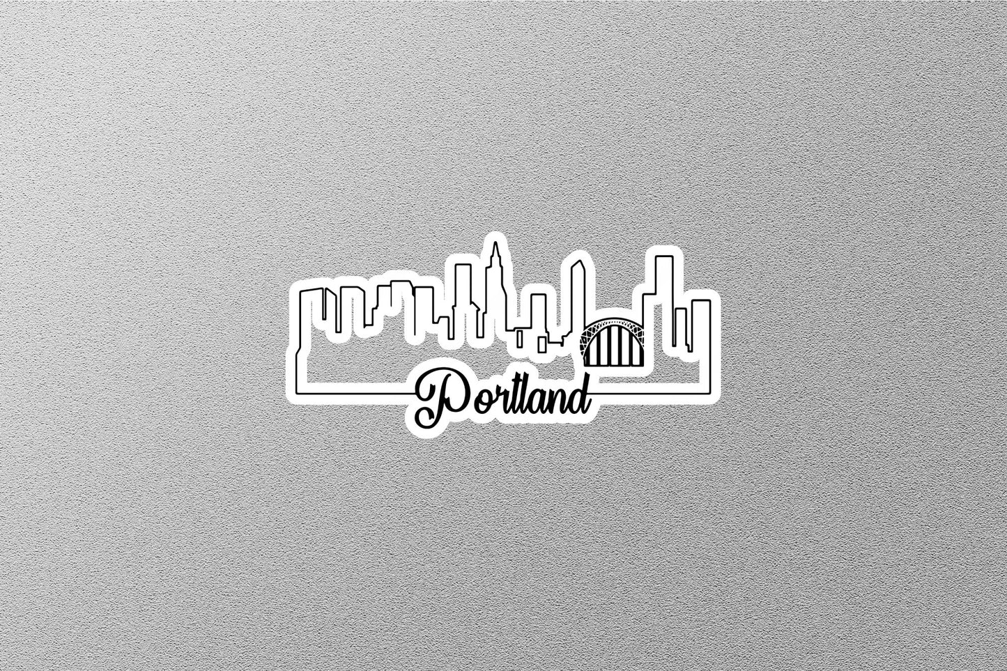 Wholesale Portland Skyline Sticker