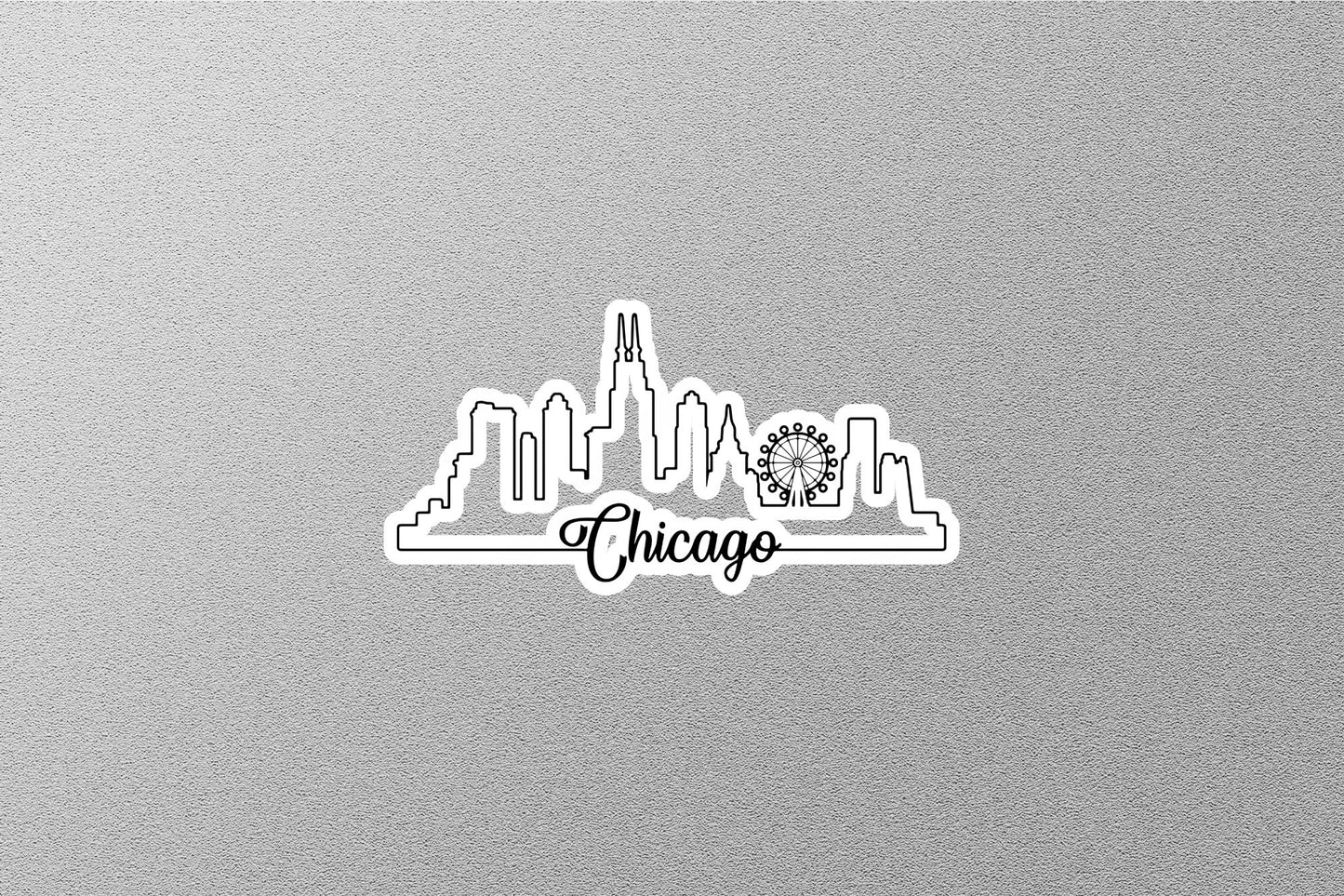 Wholesale Chicago Skyline Sticker