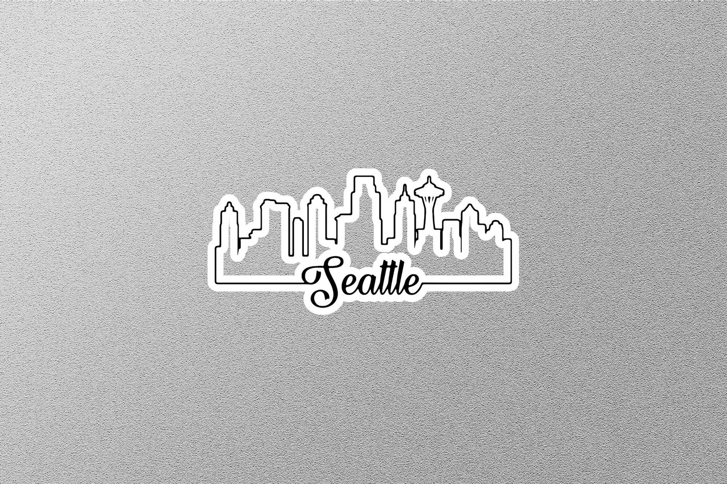 Seattle Skyline Sticker