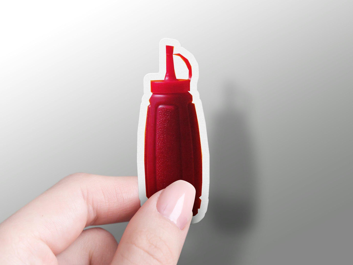 Ketchup Bottle Sticker