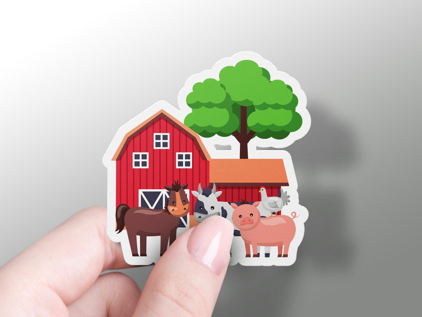 Wholesale Barnyard Sticker