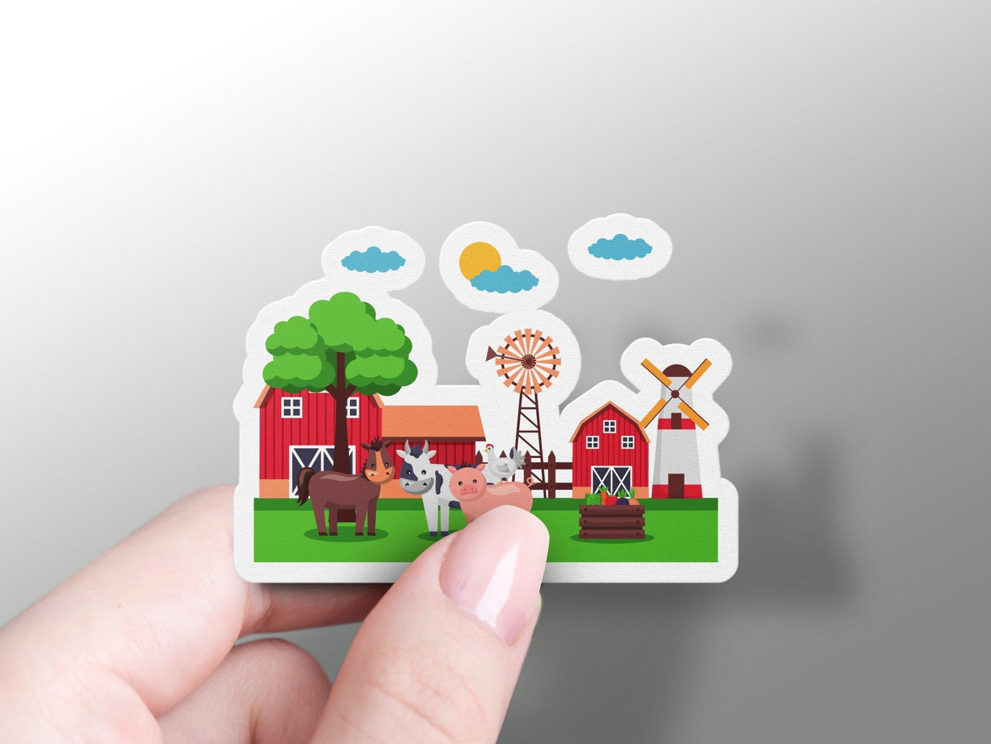 Wholesale Farm Sticker