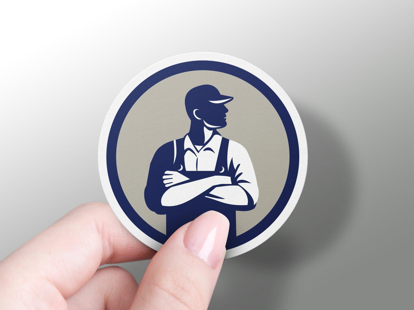 Farmer Sticker