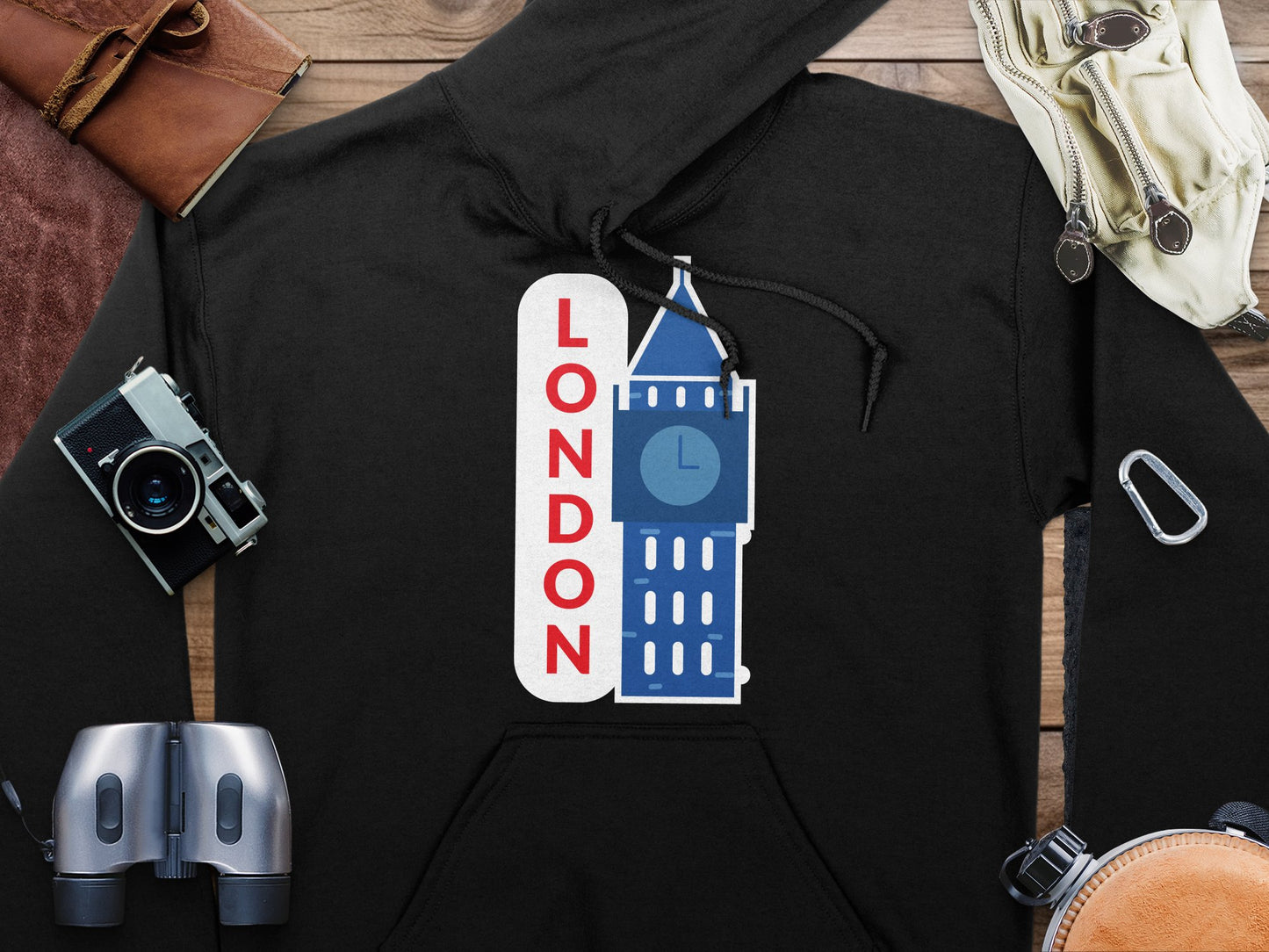 London Travel Hoodie