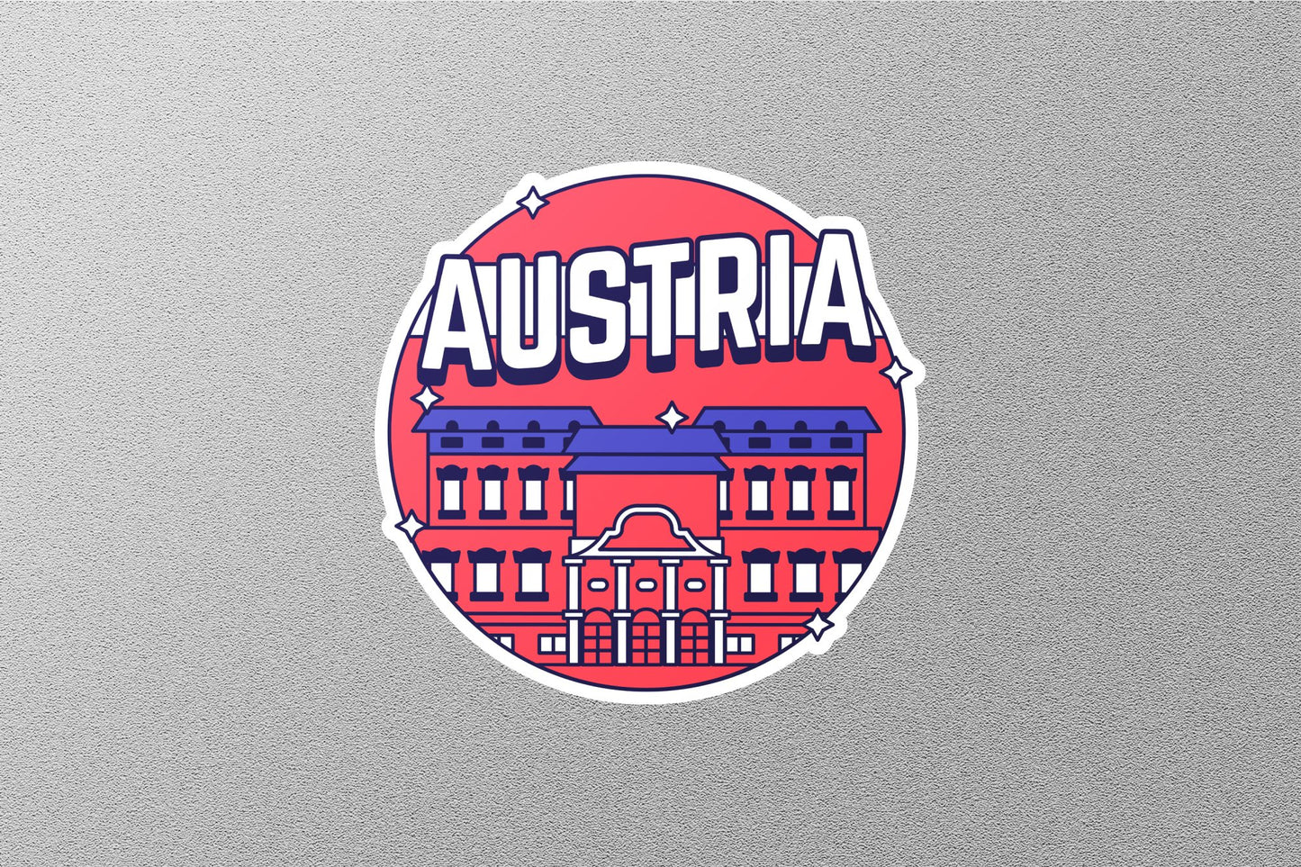 Wholesale Austria Travel Sticker