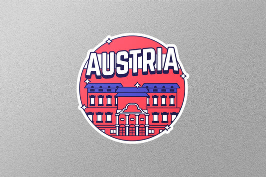 Wholesale Austria Travel Sticker