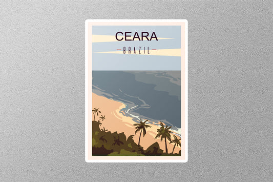 Wholesale Ceara Brazil Travel Stickers