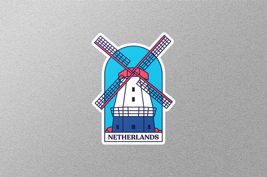 Wholesale Netherlands Travel Sticker