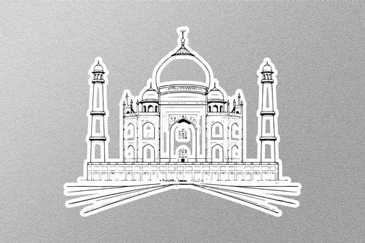 Wholesale Taj Mahal Travel Sticker