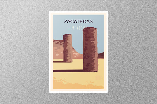 Wholesale Vintage Zakatecas Mexico Travel Stickers