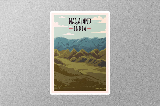 Wholesale Vintage Nagaland India Travel Stickers