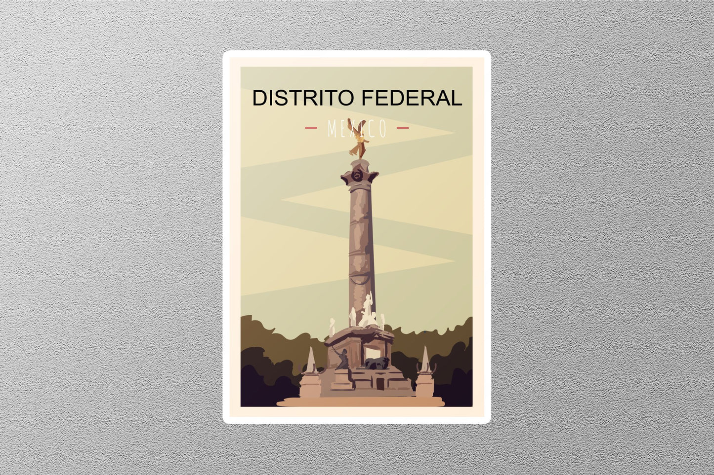 Wholesale Destrito Federal Brazil Travel Stickers