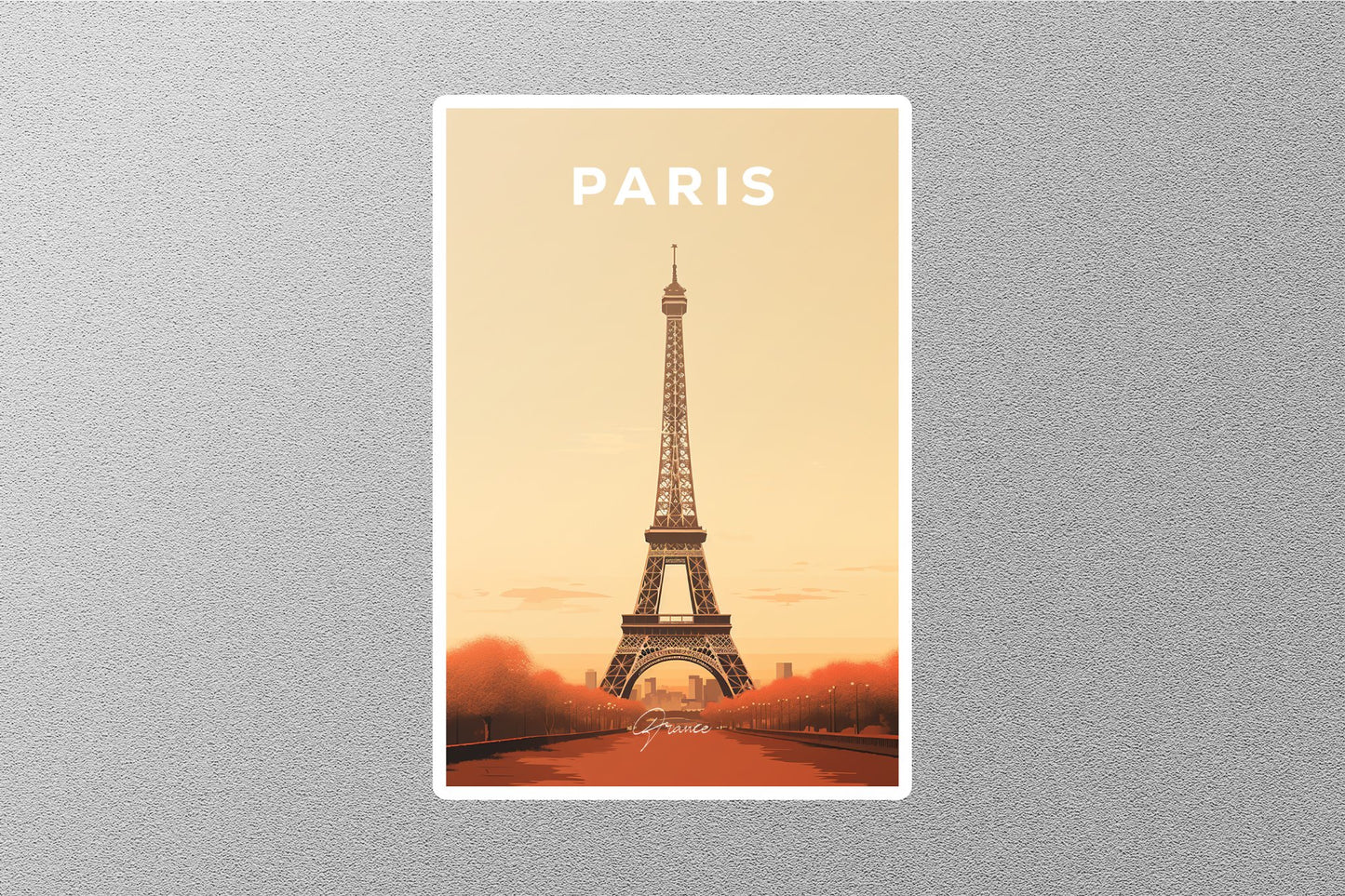 Wholesale Vintage Paris 2 Travel Sticker