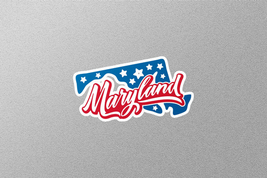 Mary Land State Sticker