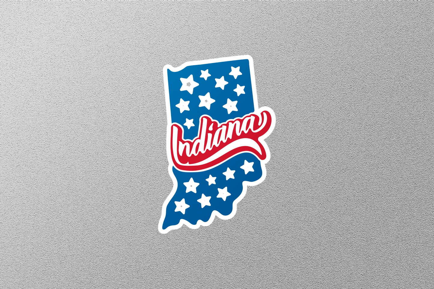 Indiana State Sticker