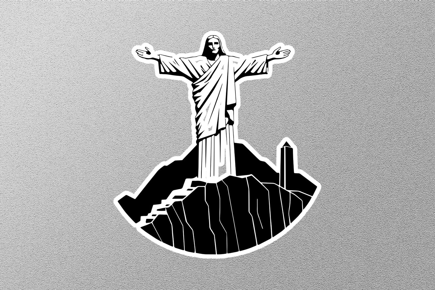 Wholesale Statue Of Christ Travel Sticker