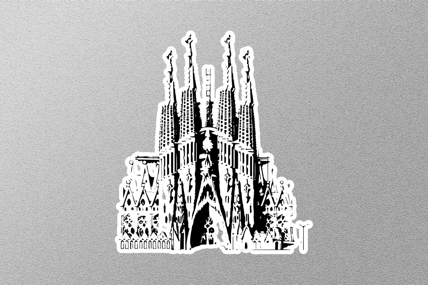 Wholesale Sagrada Familia Travel Sticker