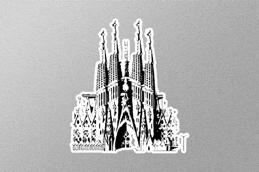 Wholesale Sagrada Familia Travel Sticker