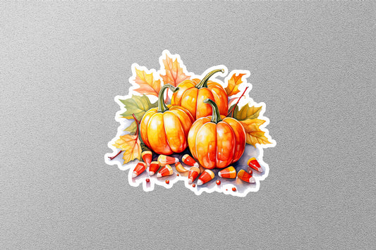 Pumpkins autumn Halloween Sticker