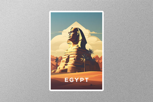Wholesale Vintage Egypt 3 Travel Sticker