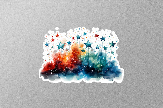 Celebrate American Independence Day Sticker