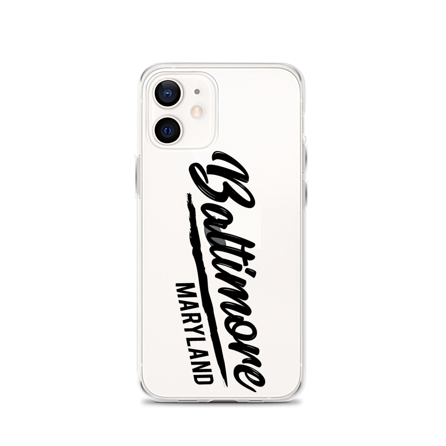 Baltimore iPhone Case, Clear Baltimore iPhone Case