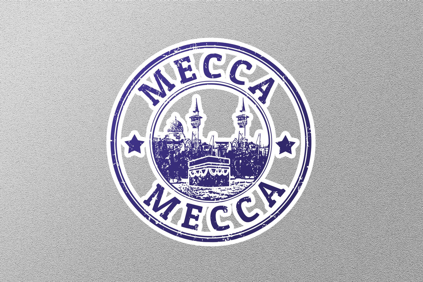 Wholesale Mecca Stamp Travel Sticker