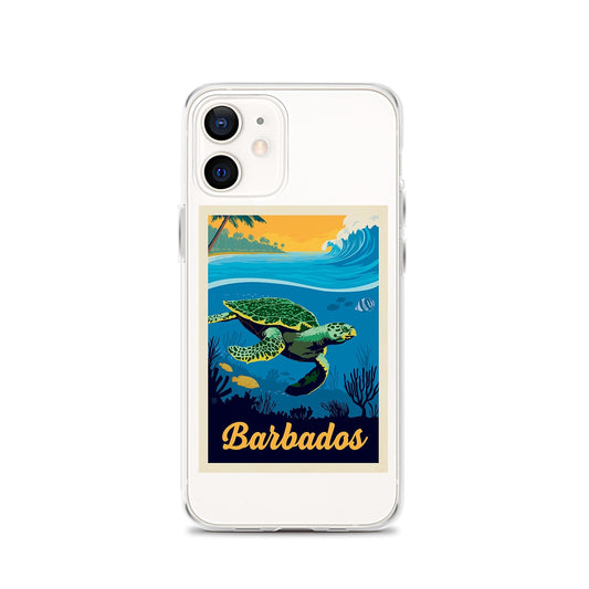 Barbados iPhone Case, Clear Barbados iPhone Case