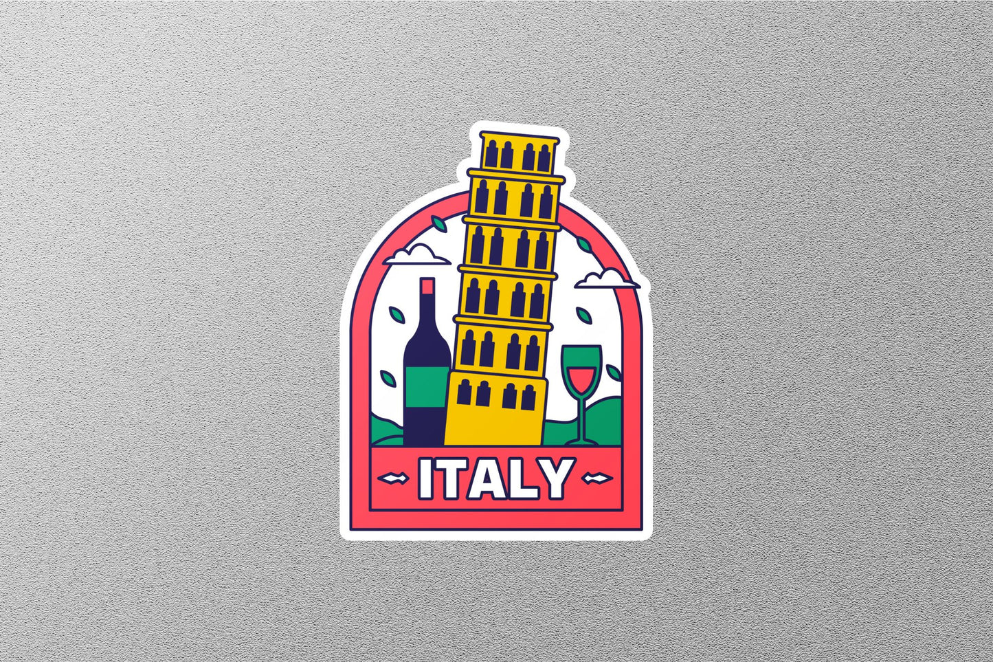 Wholesale Italy Travel Sticker
