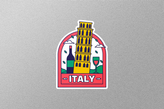Wholesale Italy Travel Sticker