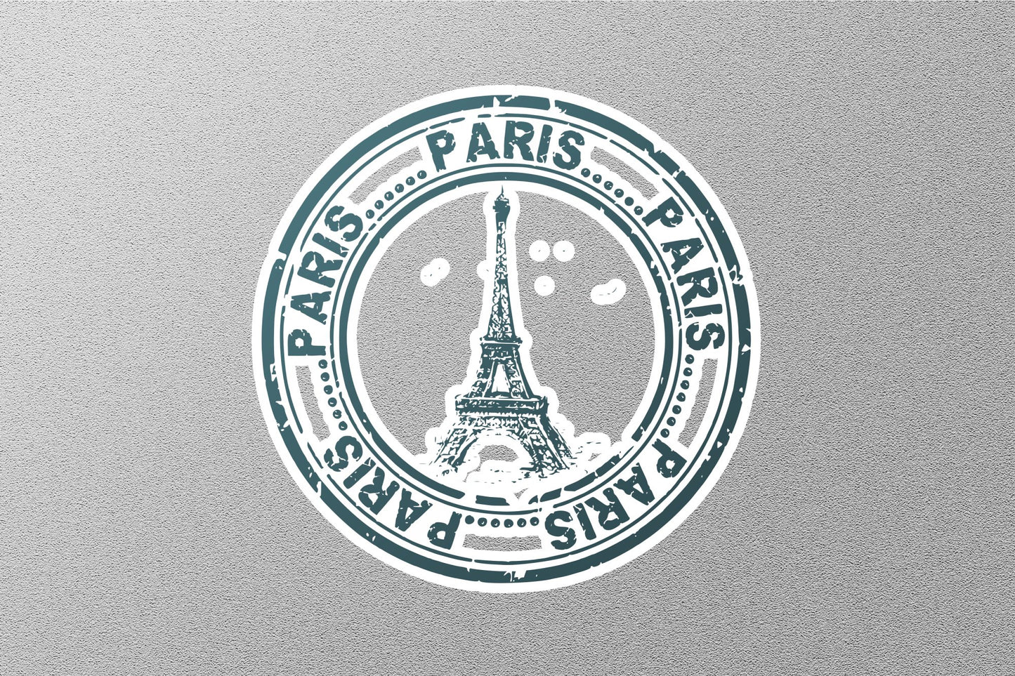 Wholesale Paris Travel Stamp Sticker